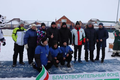 В Нурлате завершился фестиваль «Папа, мама, я – хоккейная семья»