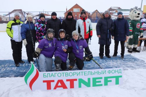 В Нурлате завершился фестиваль «Папа, мама, я – хоккейная семья»