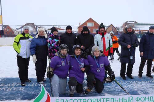 В Нурлате завершился фестиваль «Папа, мама, я – хоккейная семья»
