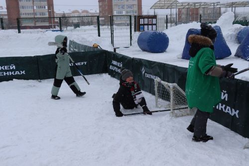 В Нурлате проходят мероприятия Федерации хоккея Татарстана