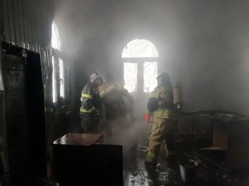Пожар нанес нурлатцу значительный ущерб