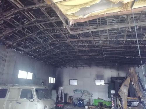 Пожар нанес нурлатцу значительный ущерб