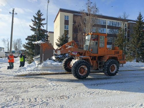 В Нурлате с начала года вывезено 20 тысяч тонн снега