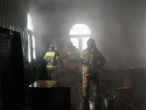 Пожар нанес нурлатцу значительный ущерб