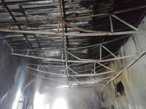 Пожар нанес нурлатцу значительный ущерб
