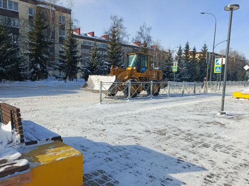 В Нурлате с начала года вывезено 20 тысяч тонн снега