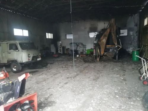 Пожар нанес нурлатцу значительный ущерб