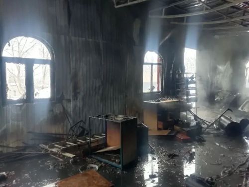 Пожар нанес нурлатцу значительный ущерб