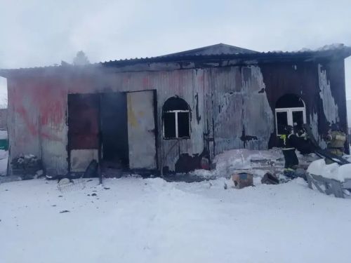 Пожар нанес нурлатцу значительный ущерб