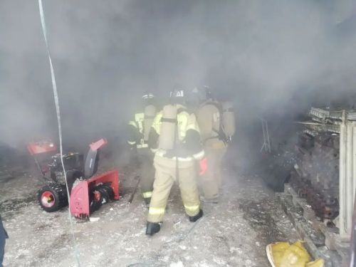 Пожар нанес нурлатцу значительный ущерб