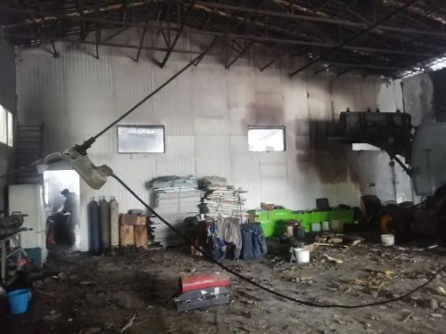 Пожар нанес нурлатцу значительный ущерб