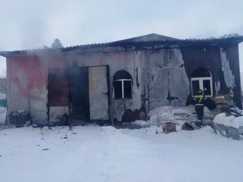 Пожар нанес нурлатцу значительный ущерб