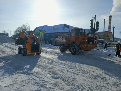 В Нурлате с начала года вывезено 20 тысяч тонн снега