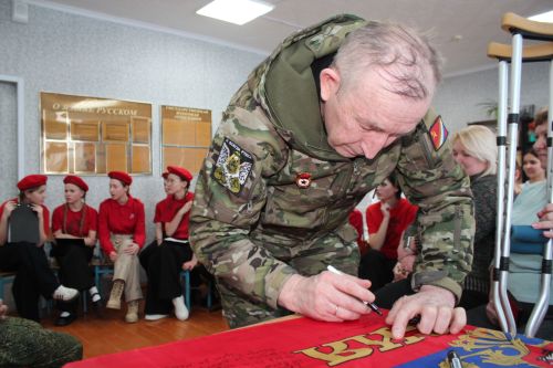 Бойцы СВО стали гостями «Классной встречи» в Егоркинской школе