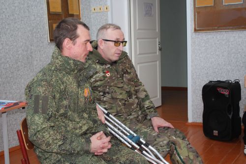 Бойцы СВО стали гостями «Классной встречи» в Егоркинской школе