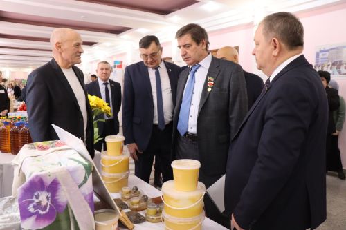К итоговой сессии Совета района нурлатцы развернули масштабную выставку, посвященную достижениям района
