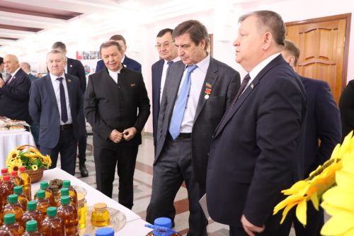 К итоговой сессии Совета района нурлатцы развернули масштабную выставку, посвященную достижениям района