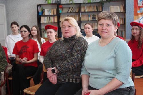 Бойцы СВО стали гостями «Классной встречи» в Егоркинской школе