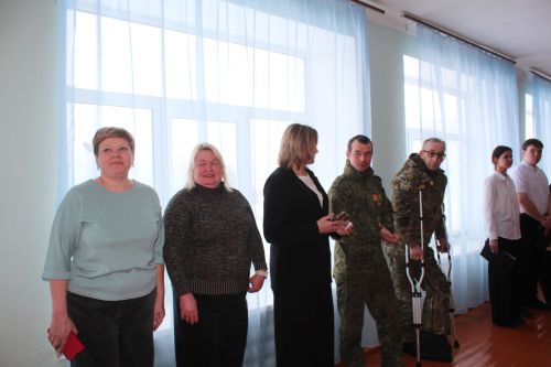 Ученики Егоркинской школы вступили в ряды Юнармии