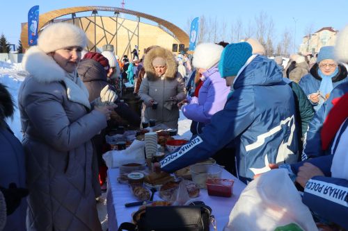 В Нурлате прошло масштабное мероприятие «По зову сердца» в рамках зимнего фестиваля «Күрше»