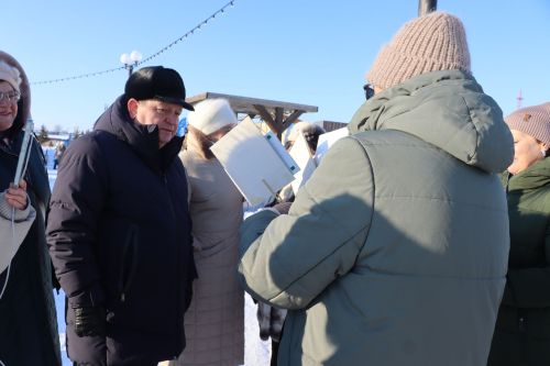 В Нурлате прошло масштабное мероприятие «По зову сердца» в рамках зимнего фестиваля «Күрше»