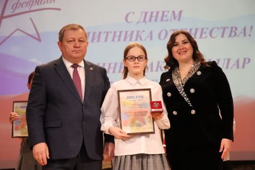 В Нурлате торжественно отметили День защитника Отечества