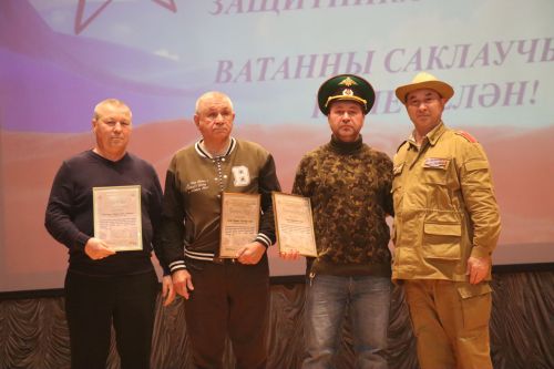В Нурлате торжественно отметили День защитника Отечества