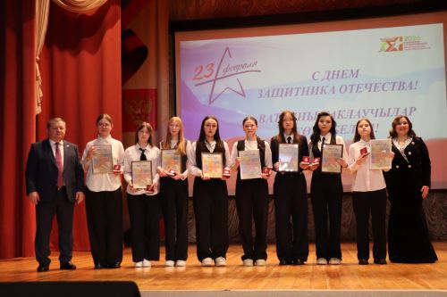 В Нурлате торжественно отметили День защитника Отечества