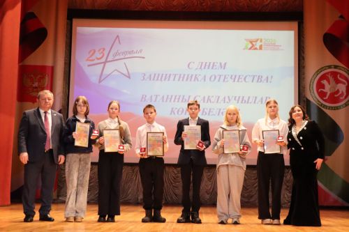 В Нурлате торжественно отметили День защитника Отечества