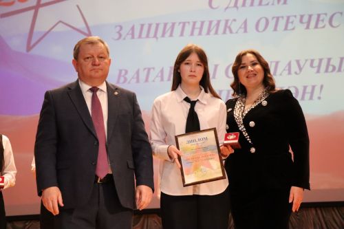 В Нурлате торжественно отметили День защитника Отечества