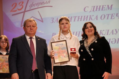 В Нурлате торжественно отметили День защитника Отечества