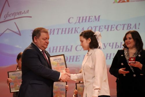 В Нурлате торжественно отметили День защитника Отечества