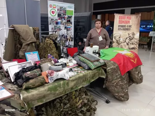 Нурлатский волонтер участвует с выставкой в «Казань-Экспо»
