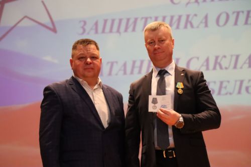 В Нурлате торжественно отметили День защитника Отечества