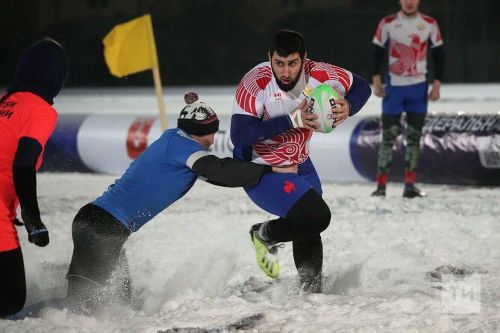 На снежных полях Казани развернется битва: Чемпионат России по регби на снегу уже в эти выходные