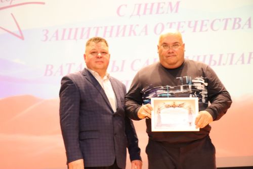 В Нурлате торжественно отметили День защитника Отечества