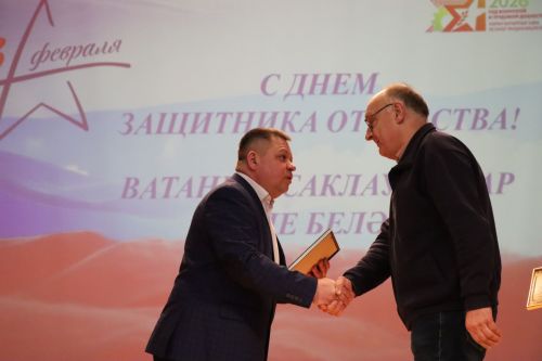 В Нурлате торжественно отметили День защитника Отечества