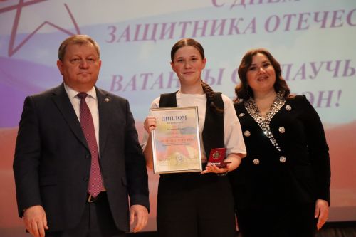 В Нурлате торжественно отметили День защитника Отечества