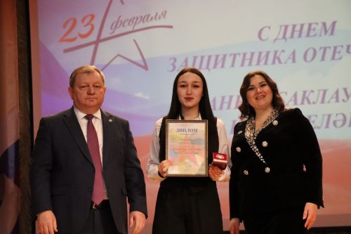 В Нурлате торжественно отметили День защитника Отечества