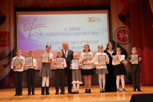 В Нурлате торжественно отметили День защитника Отечества