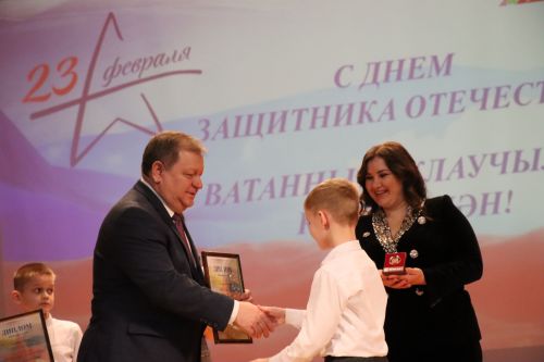 В Нурлате торжественно отметили День защитника Отечества