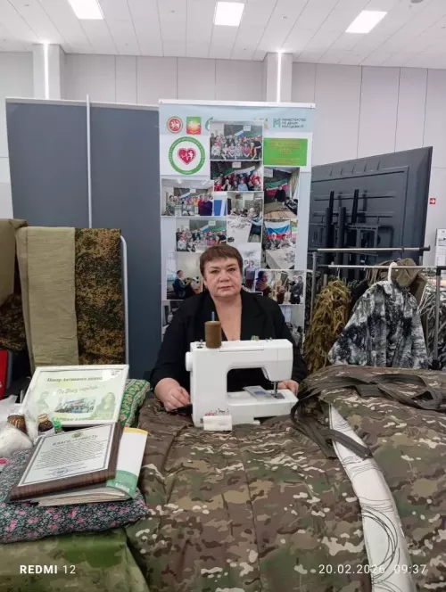 Нурлатский волонтер участвует с выставкой в «Казань-Экспо»