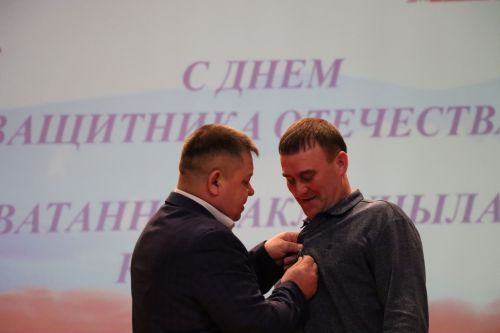 В Нурлате торжественно отметили День защитника Отечества