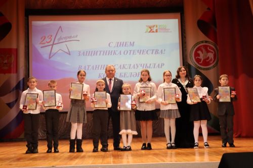 В Нурлате торжественно отметили День защитника Отечества