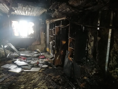 Пожар в Нурлате: огонь уничтожил второй этаж частного дома