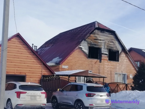 Пожар в Нурлате: огонь уничтожил второй этаж частного дома
