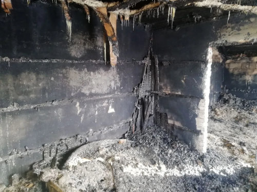 Пожар в Нурлате: огонь уничтожил второй этаж частного дома