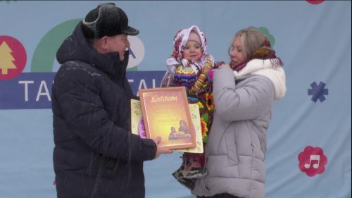 Конкурсанткой Широкой Масленицы стала двухлетняя Ксения