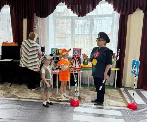Мастер-класс, сказка и ПДД: в детском саду «Белочка» прошел яркий день безопасности