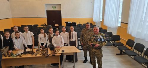 Урок мужества от «Боевого Братства» прошел для школьников Нурлата